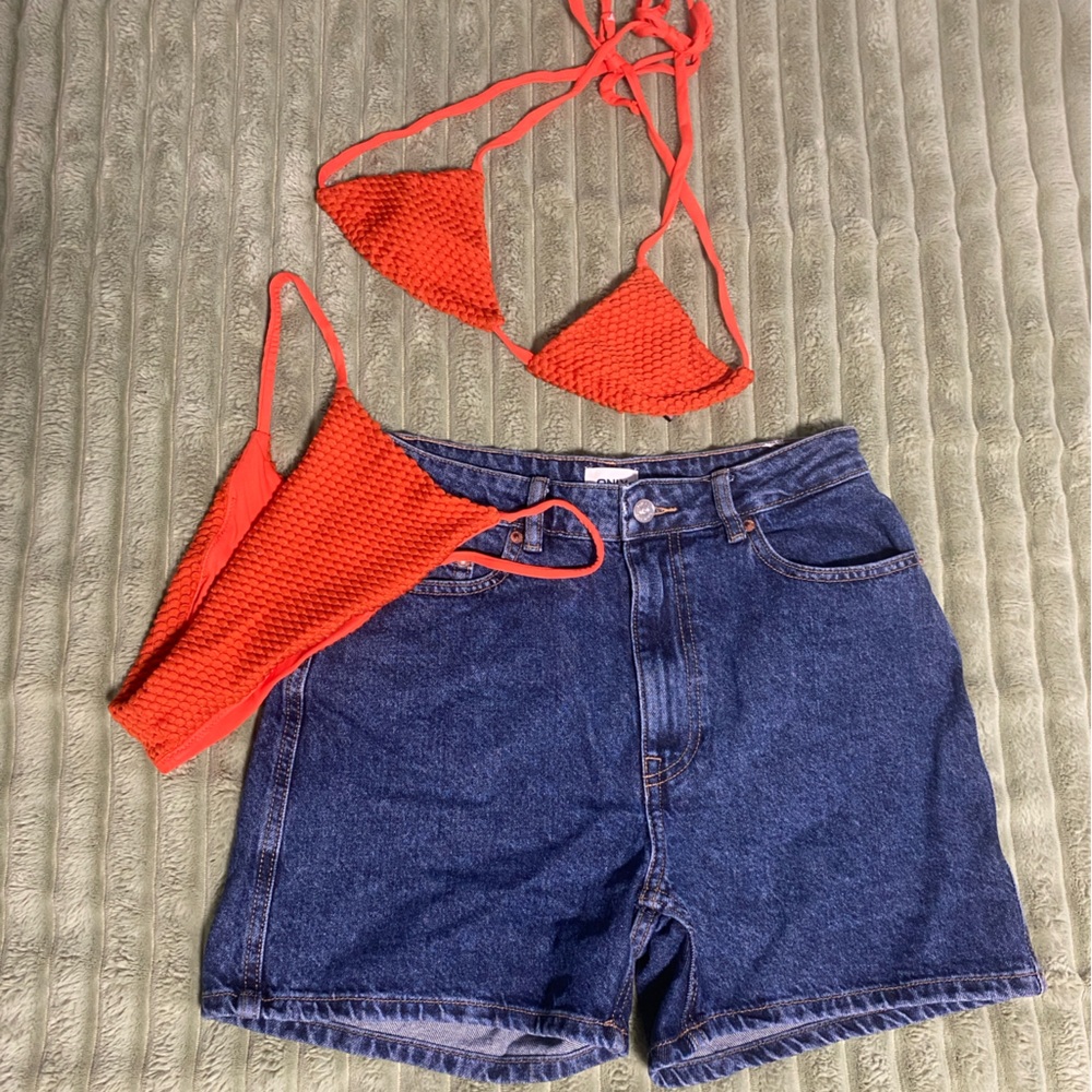 ONLY Brand Blue Denim Shorts